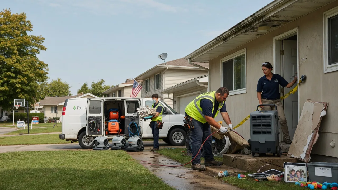 Water Damage Restoration in Champlain, VA near me